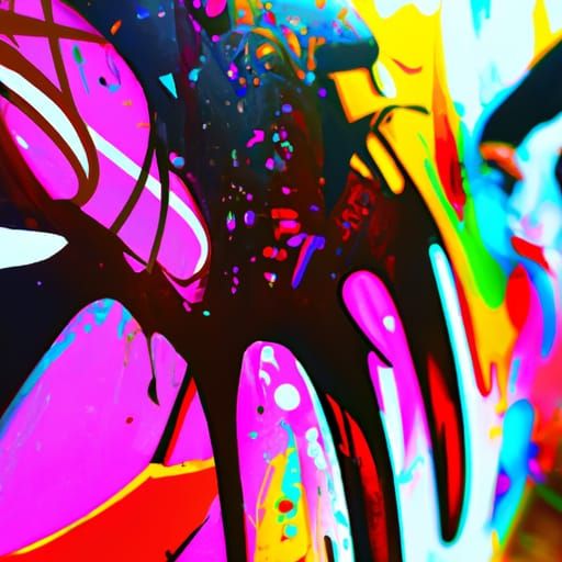 Colorful Russian Graffiti Art in Street Style