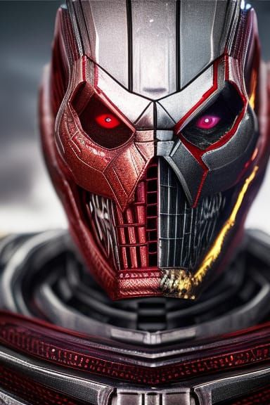 Akuma Portrait in Hyperrealism with Shadow Depth