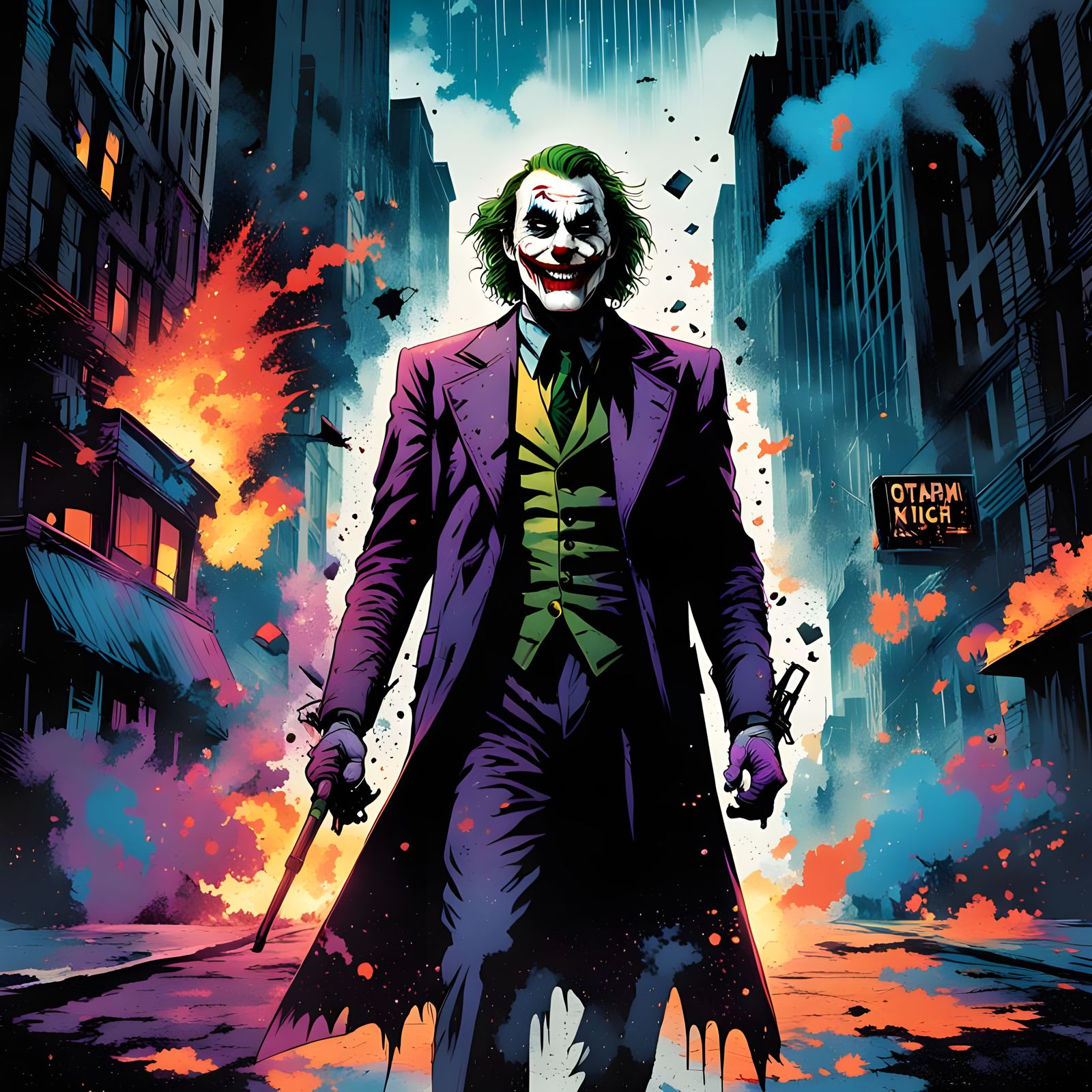 Why so serious? #1 for ChromaDepth 3D Glasses