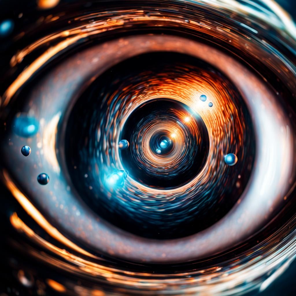 Surrealist Gravitational Lens Effect in HDR