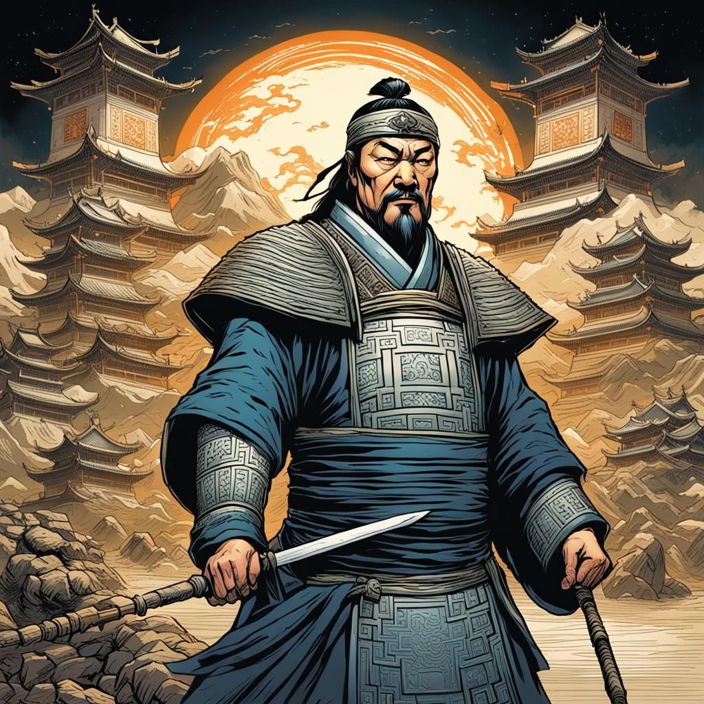 Sun Tzu as Comic Book Art