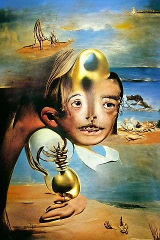 The Surreal Child by Salvador Dalí