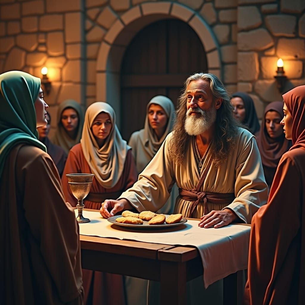 First Century Eucharist Service in Baroque Style