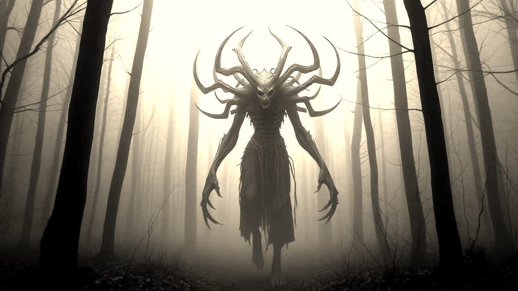 Terrifying Skin Walker of Dark Fantasy