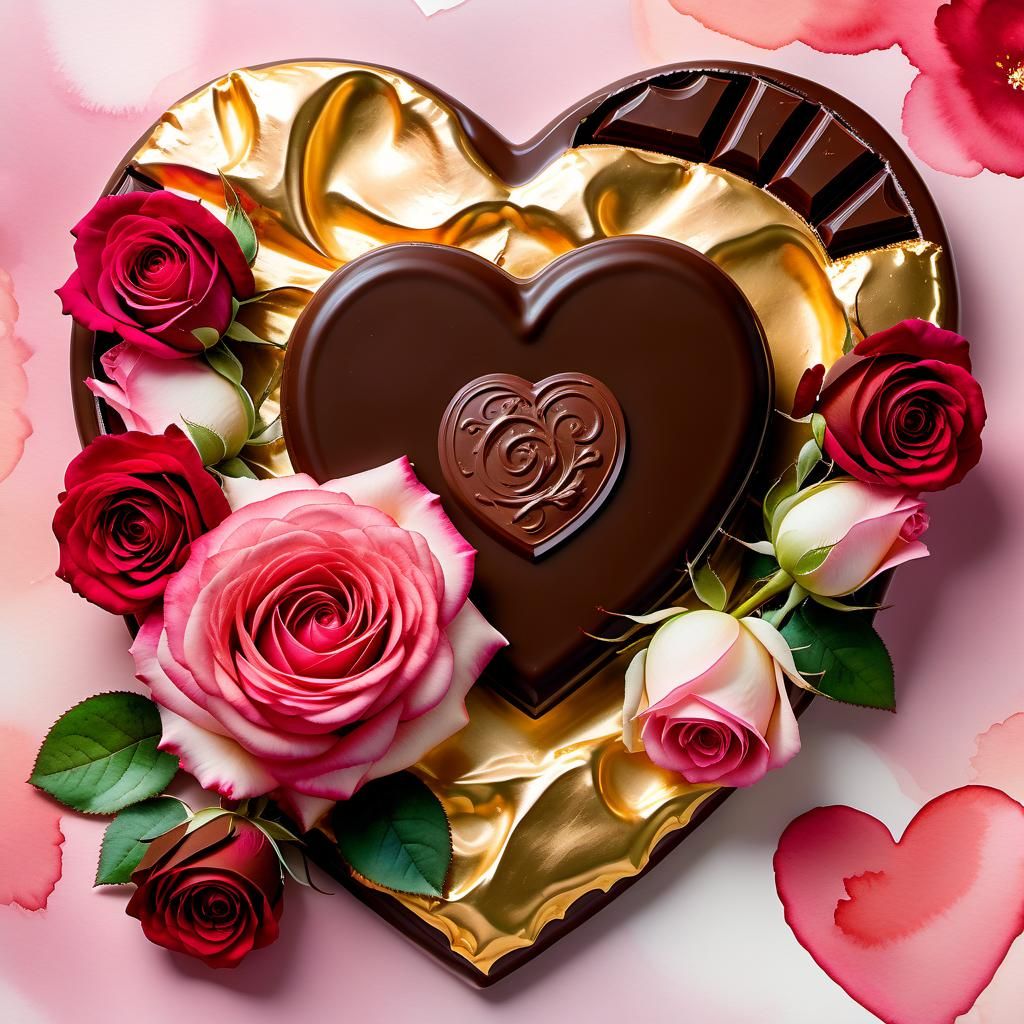 Chocolate and Roses for My Love