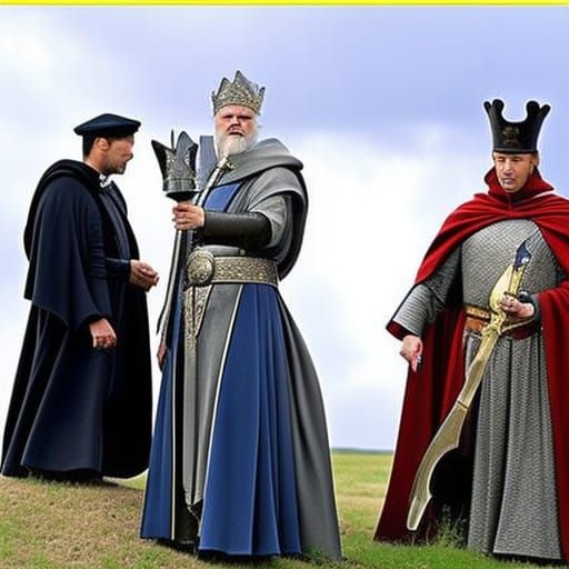 Merlin and King Arthur