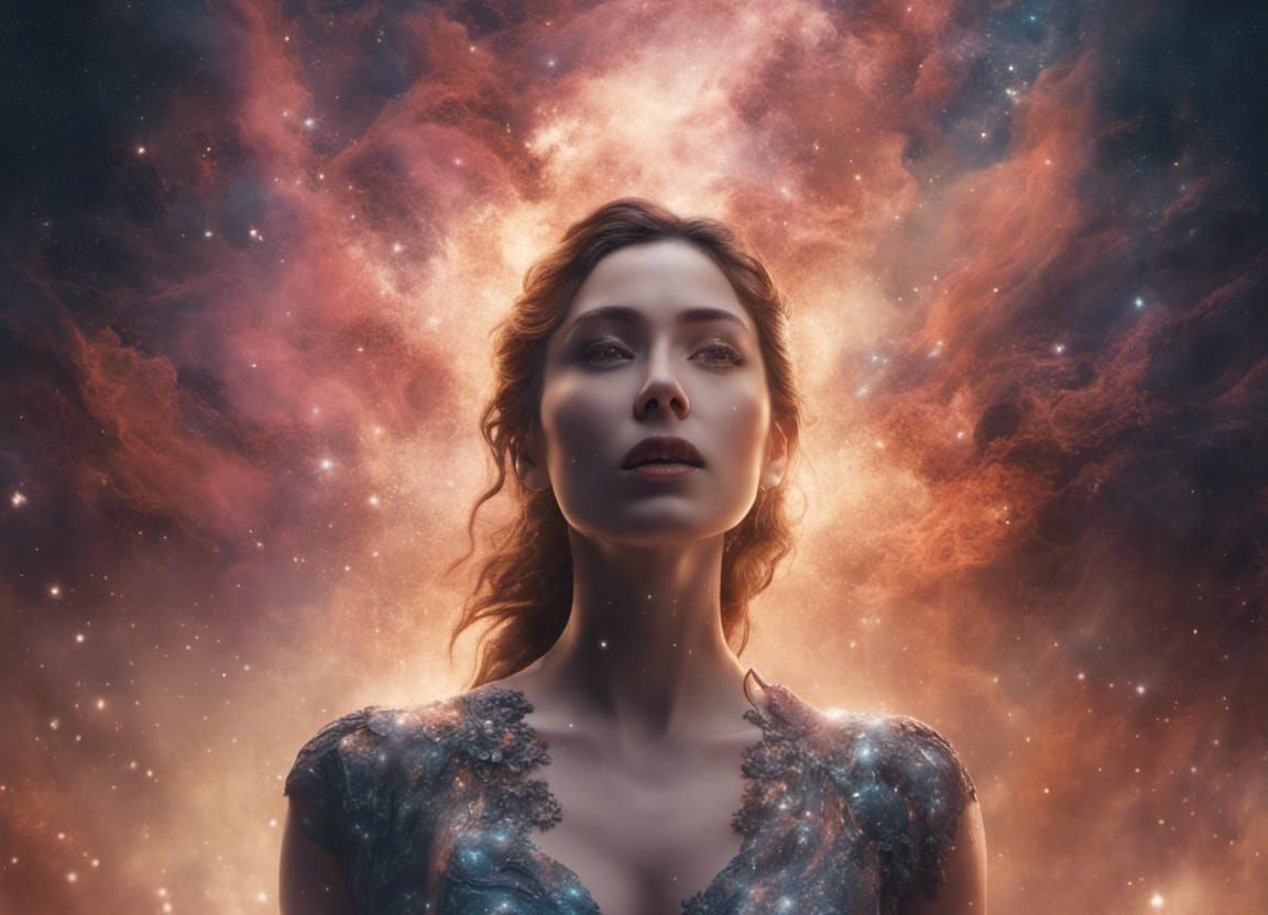 Stardust Halo: A Detailed Matte Painting