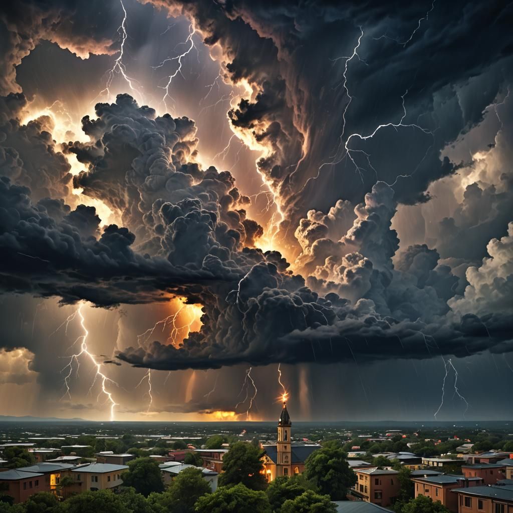 Storm Heart: Detailed Matte Painting in Unreal Engine