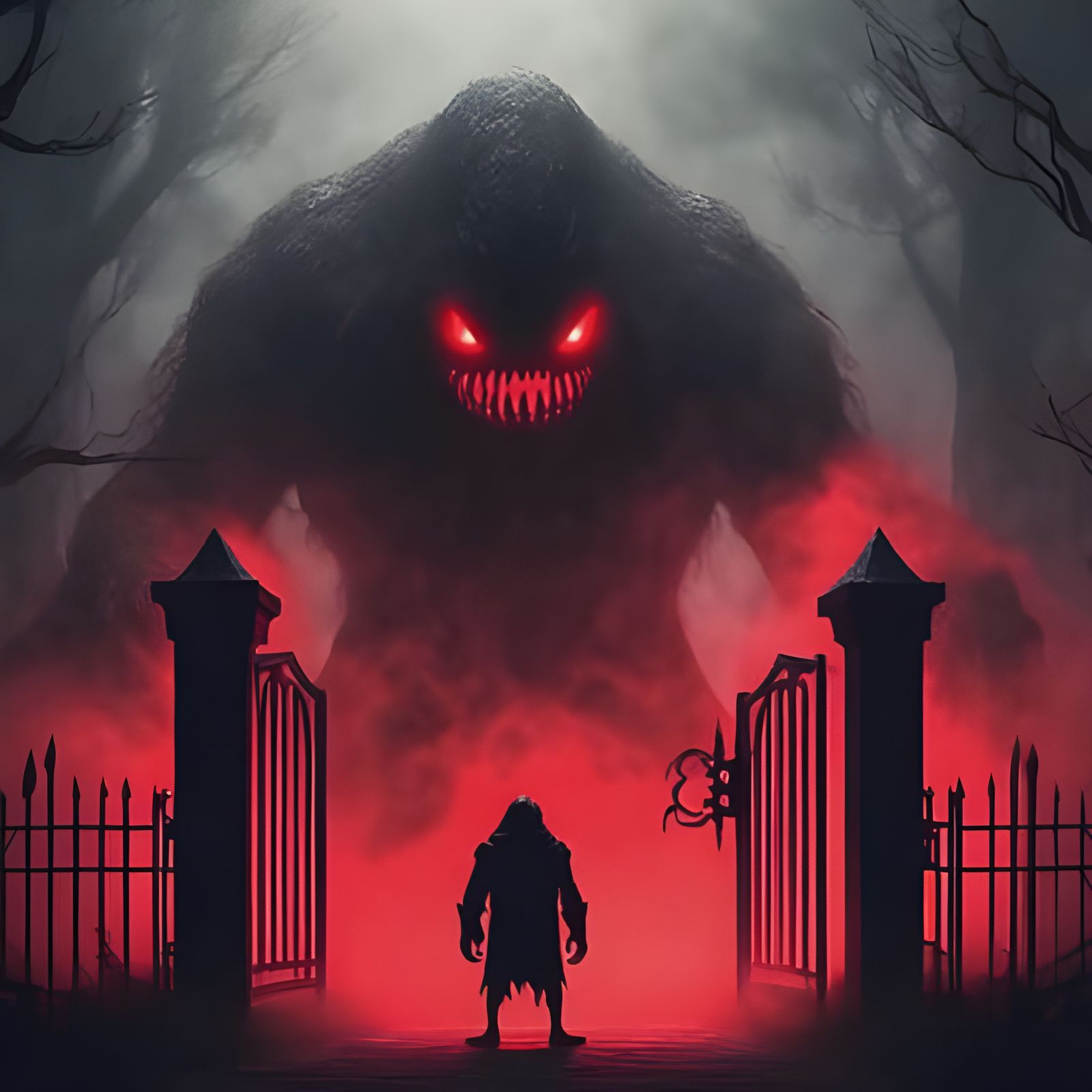 AI Generated Image: No Mercy