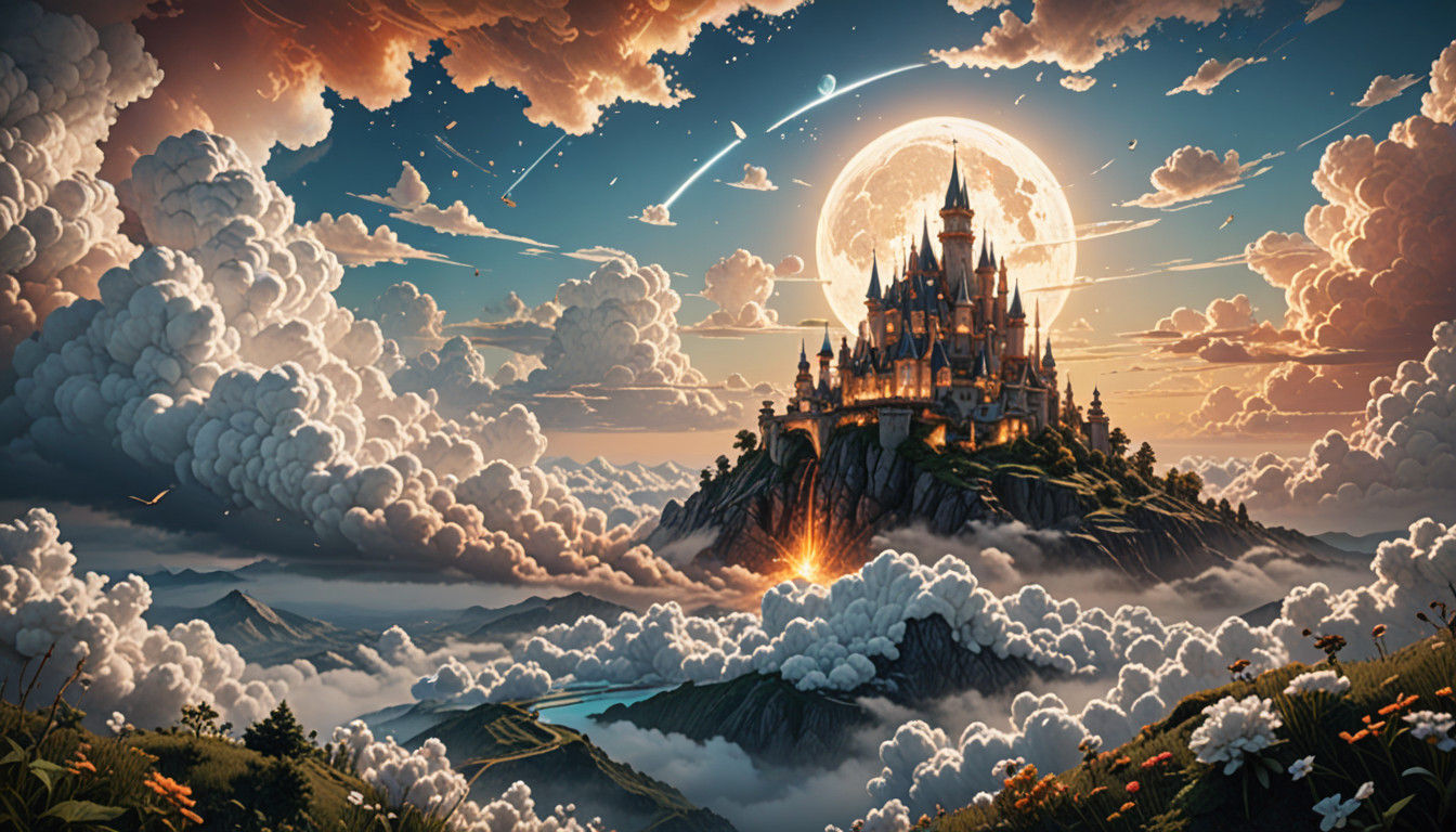 Vibrant Heaven Surrealism