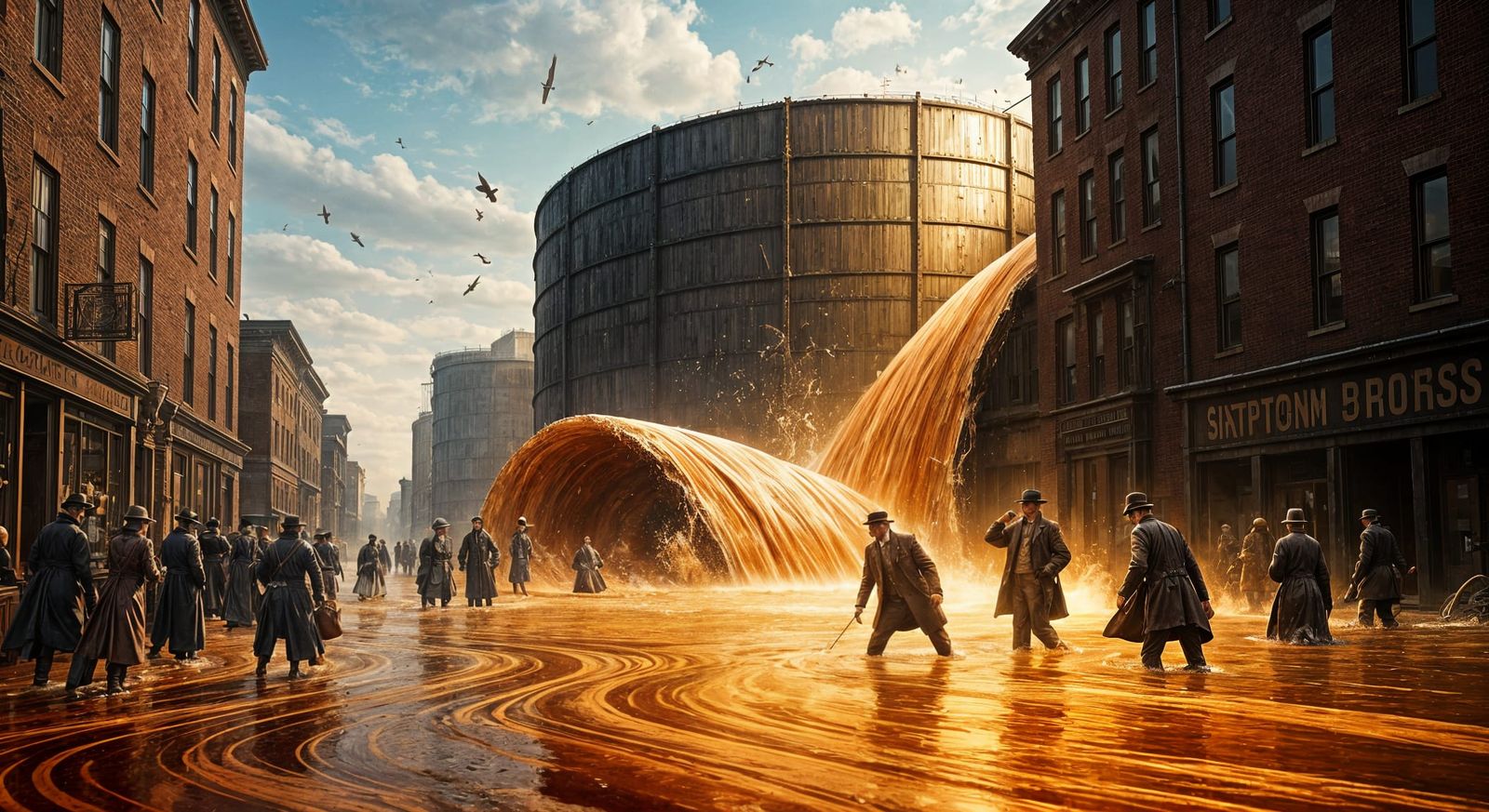 Boston Molasses Disaster 1919