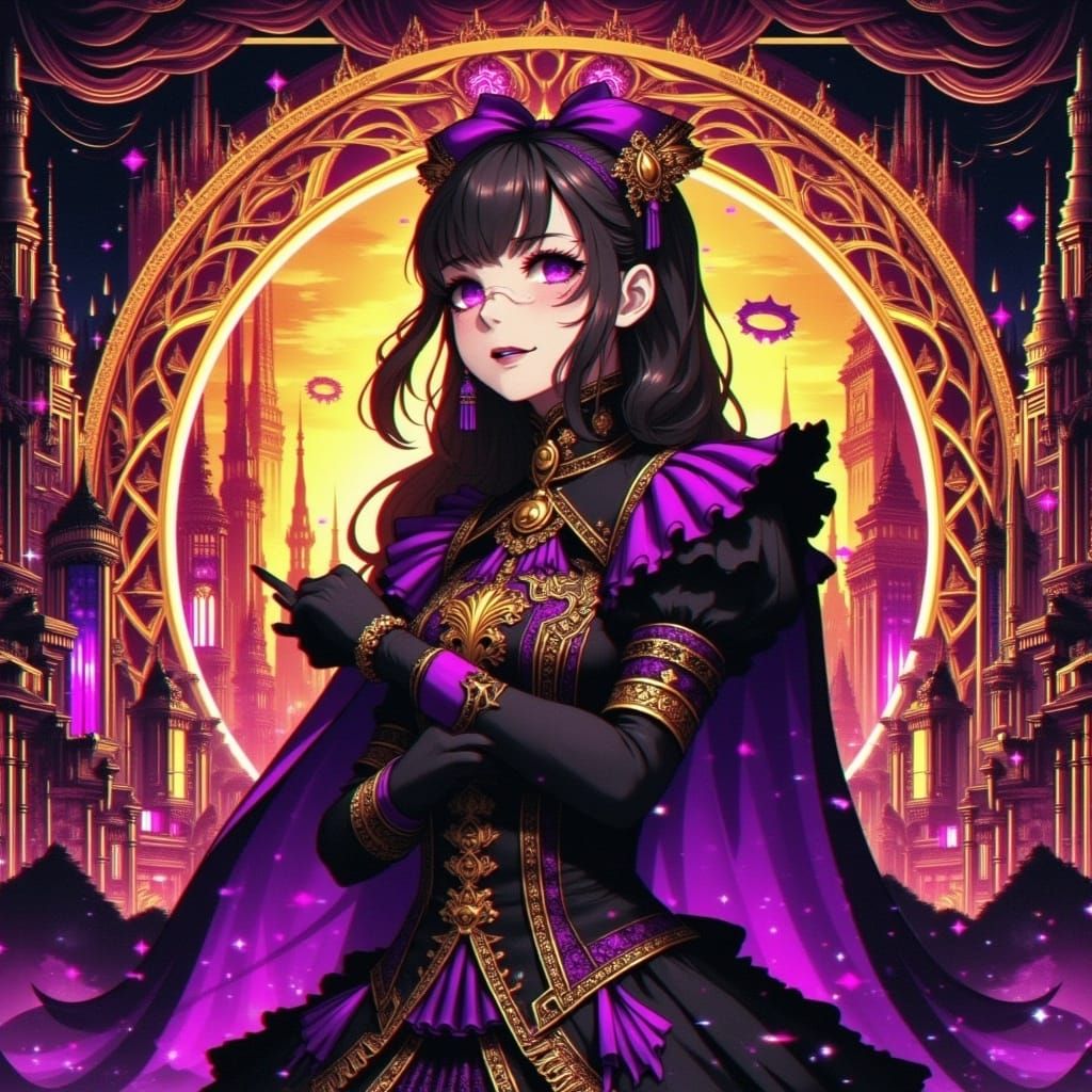 Luminous Dreamscapes in Vibrant Digital Art