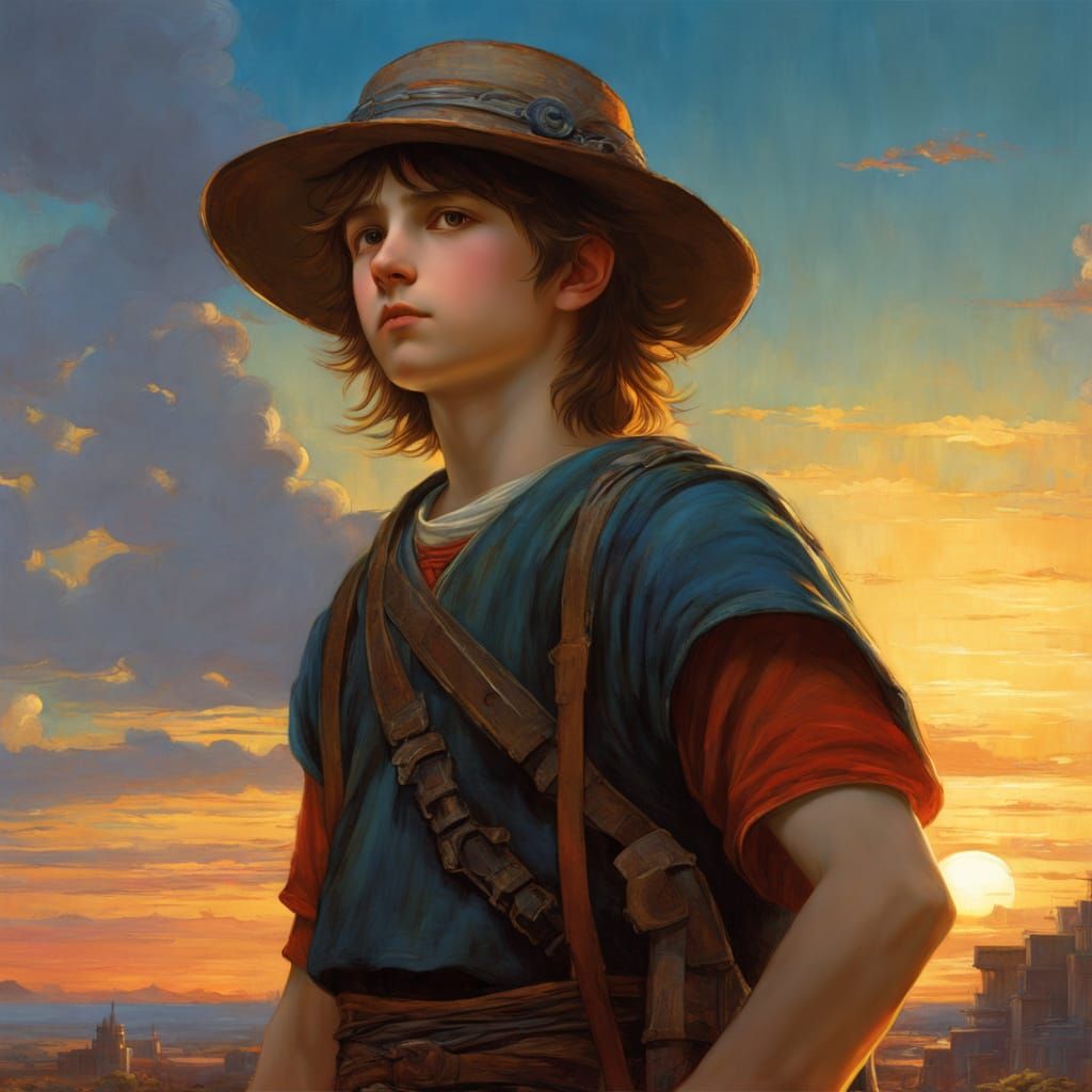 Boy at Dawn Purity and Clarity