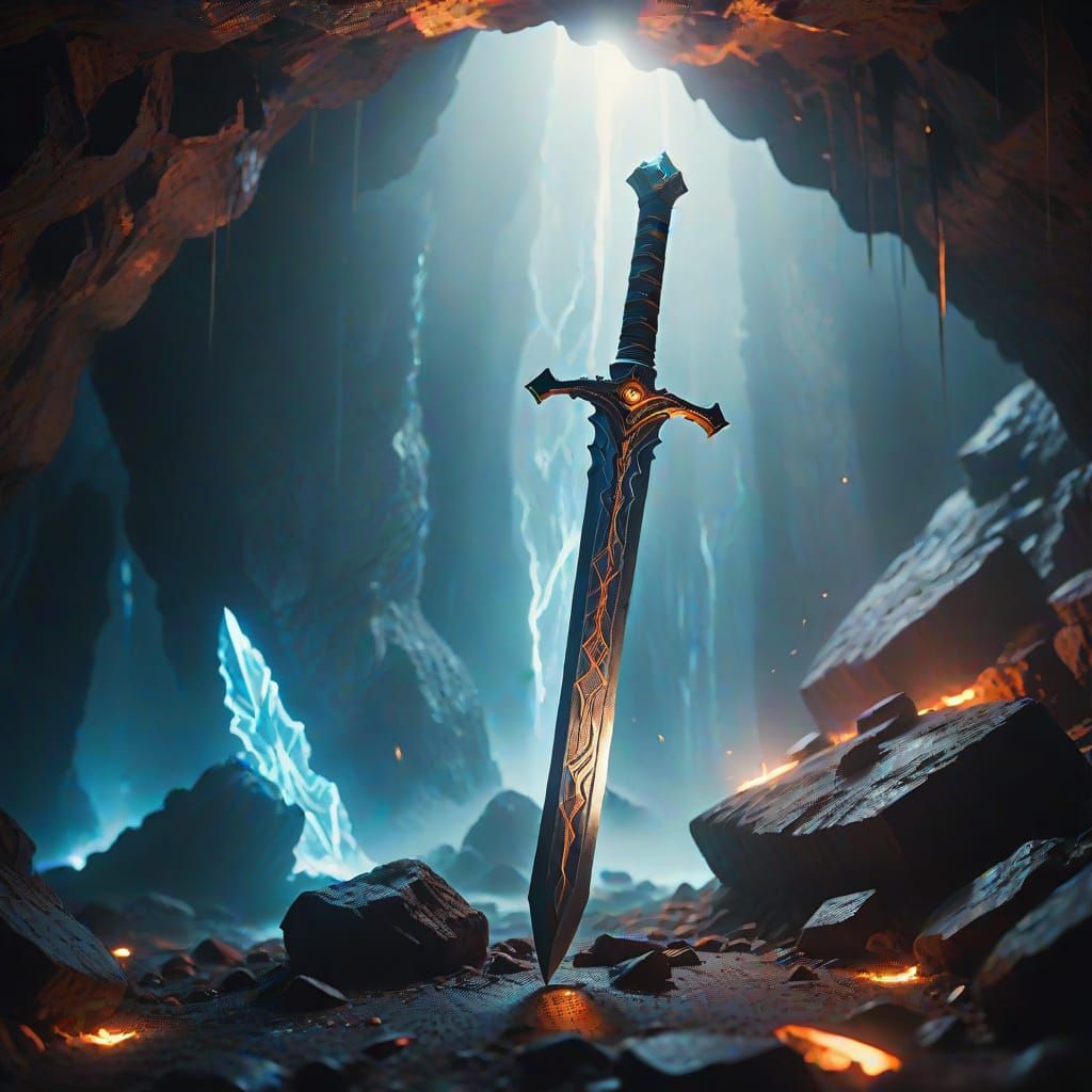 Sword of Destiny in Mystic Cavern