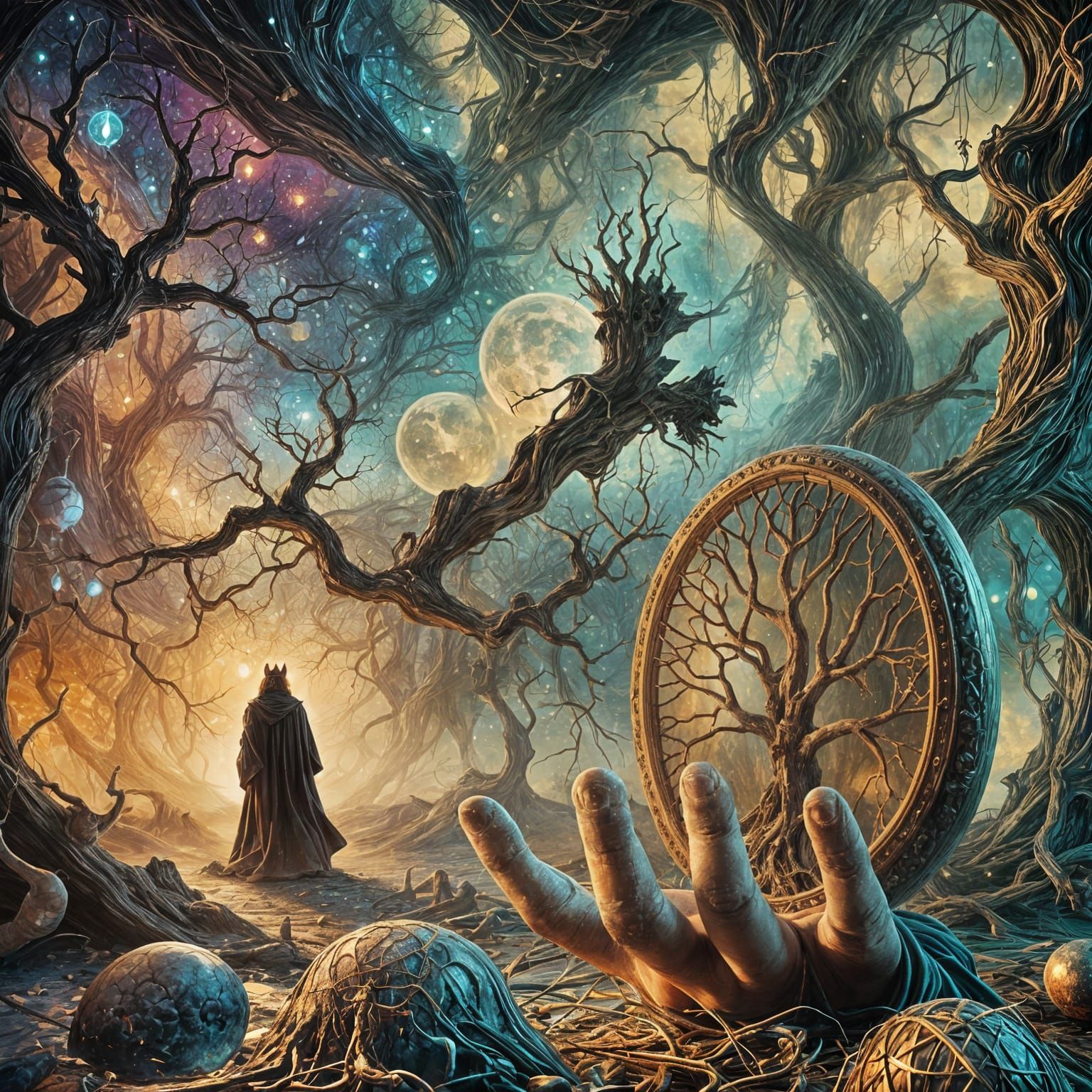 Abstract Surreal Image of Superstition