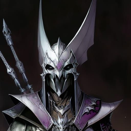 skull face masked Eldar