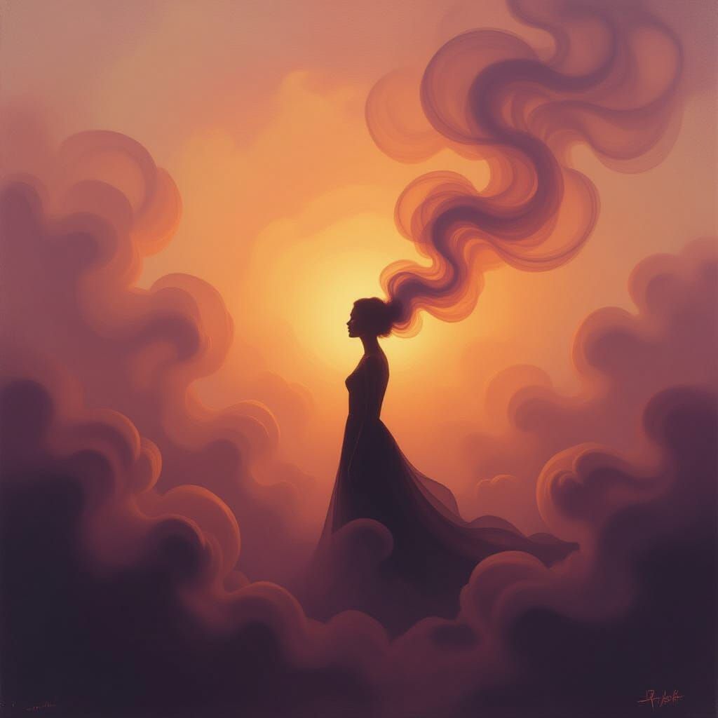 Surrealist Love: Blinding Haze and Iridescent Smoke