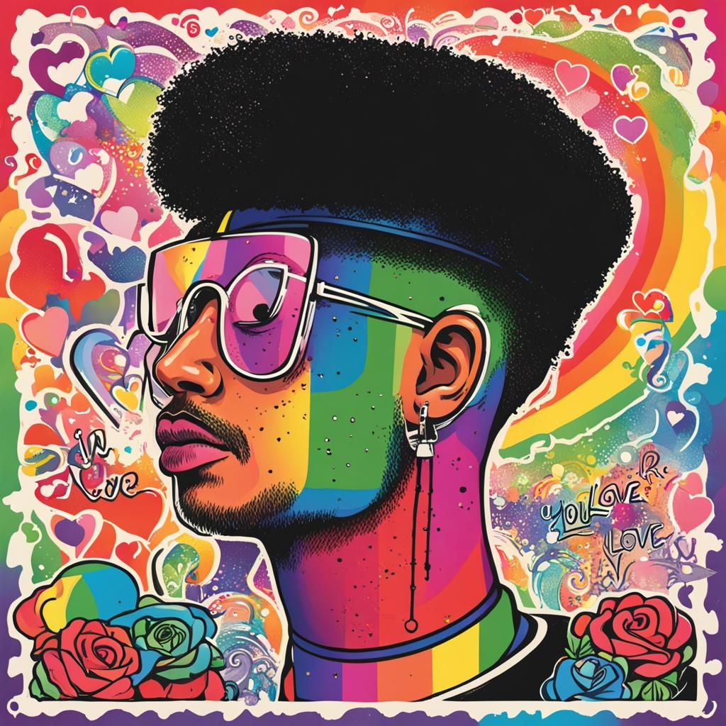 Stylized Text Art: In Your Love Queer