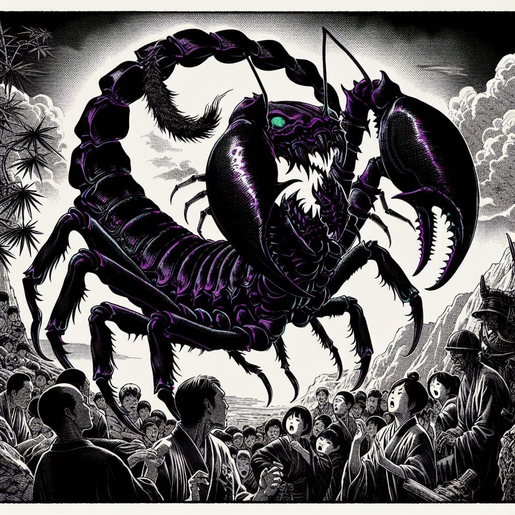 Terrifying Lovecraftian Scorpion Inspires Fear