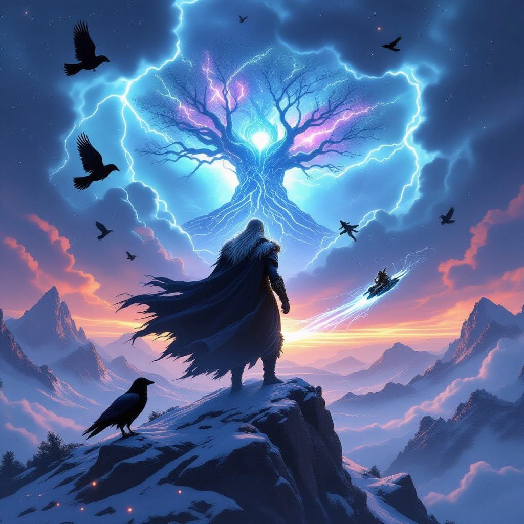 Norse Gods Unite in Cosmic Storm