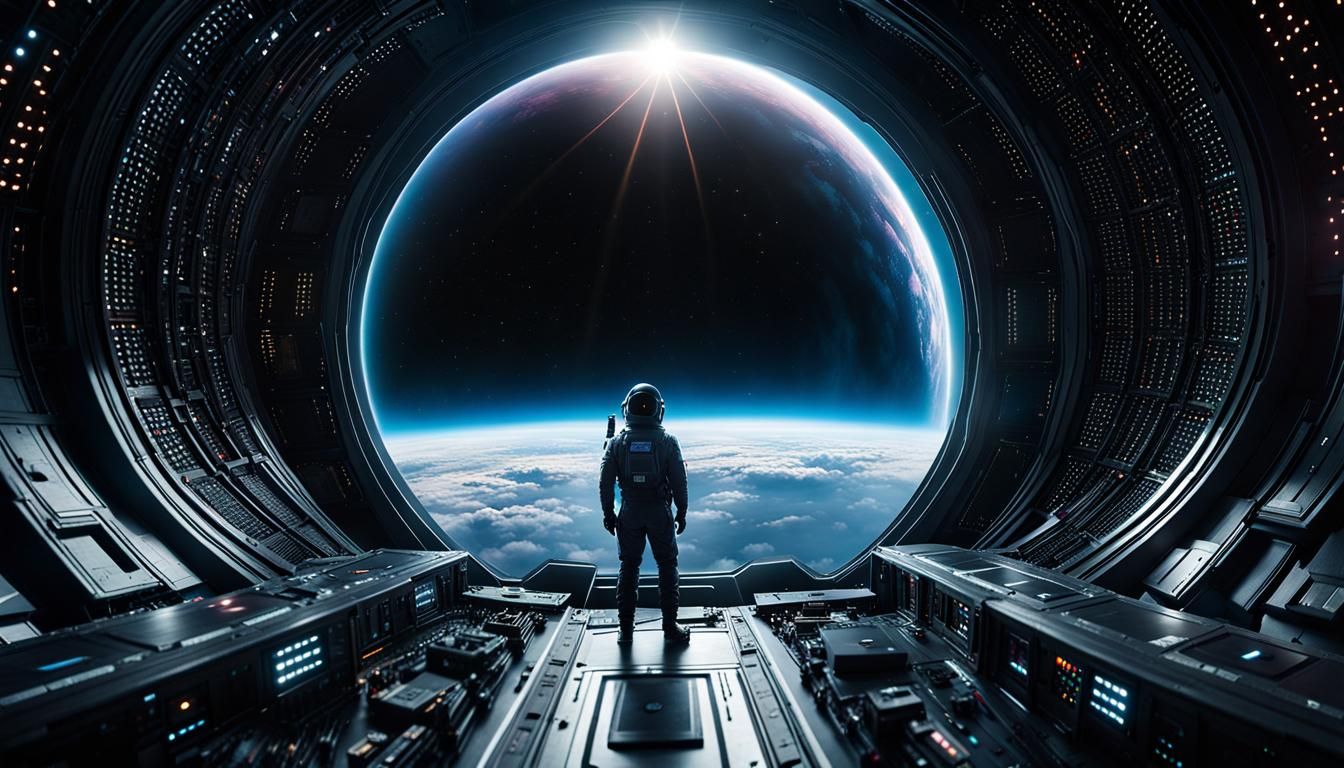 Black Hole Event Horizon in Space