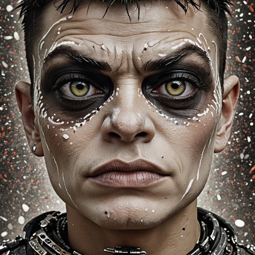 Pepe Frog as War Boy Portrait