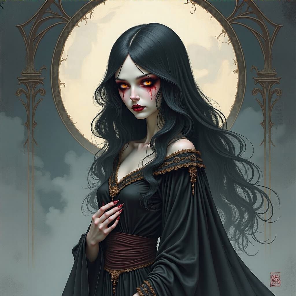 Grimdark Landscape by Irene Sheri Style