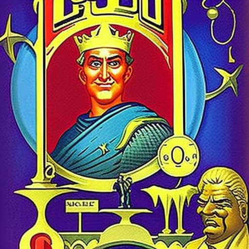 Psychedelic Mad Magazine Cover Art in Abstract Style