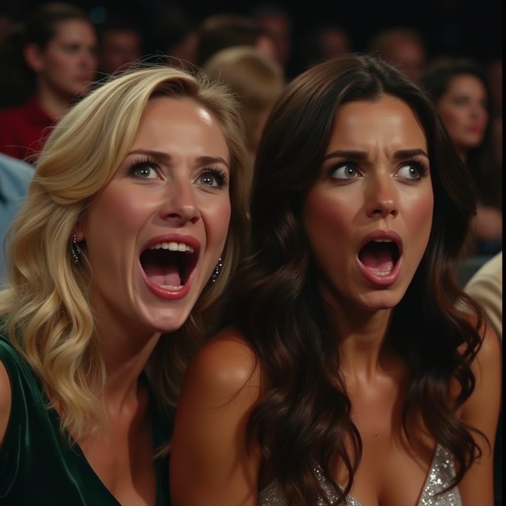 Women React in Shock as Boxer Lands Devastating Knockout Pun...