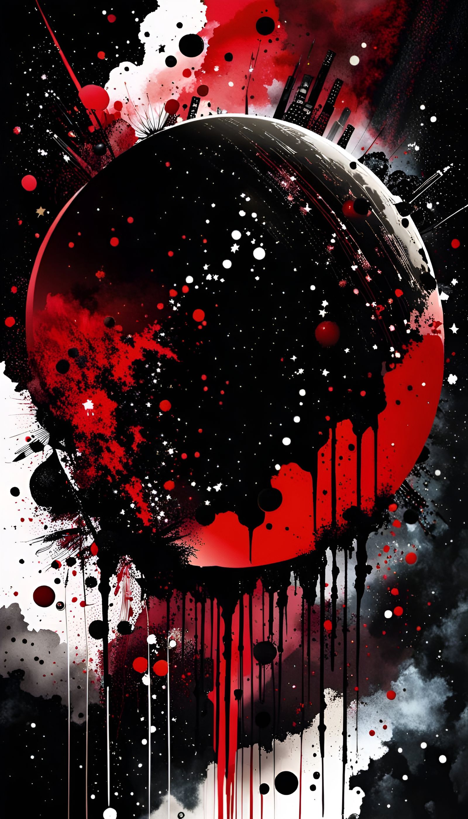 Planet Cracking in Half: Trash Polka Style