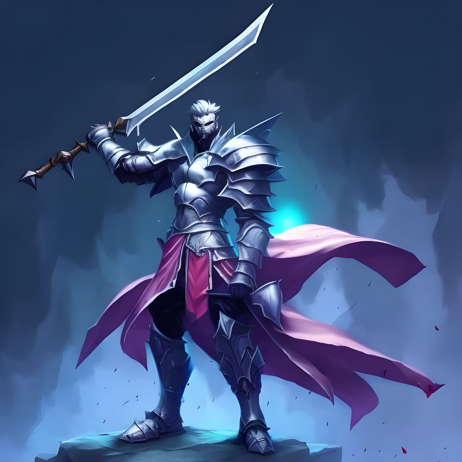 Swordmaster in Ultimate Action Pose