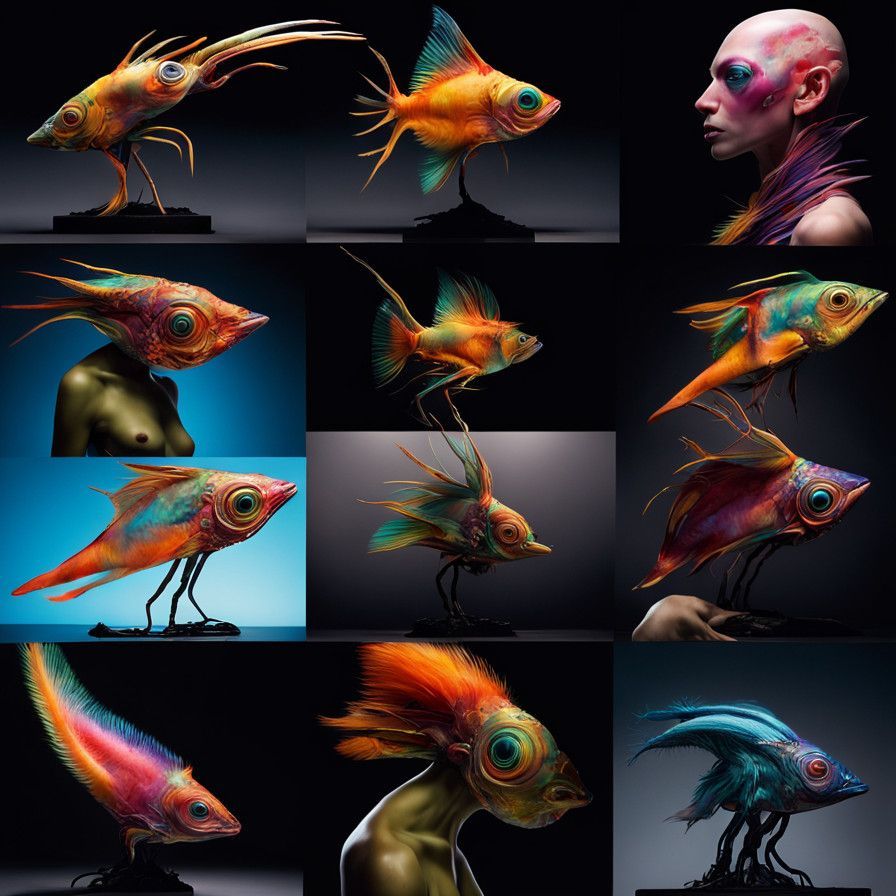 Surreal, Exotic Aliens in Hyperrealistic Photography