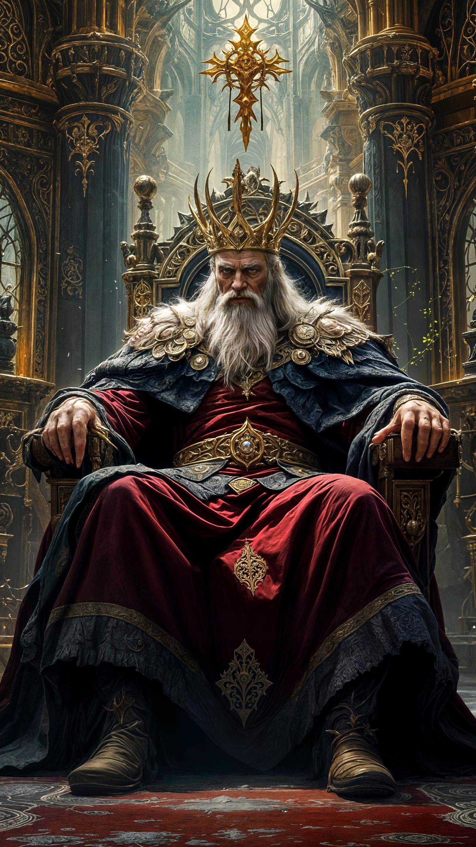 Elden King Reigns Over Fantasy Palace