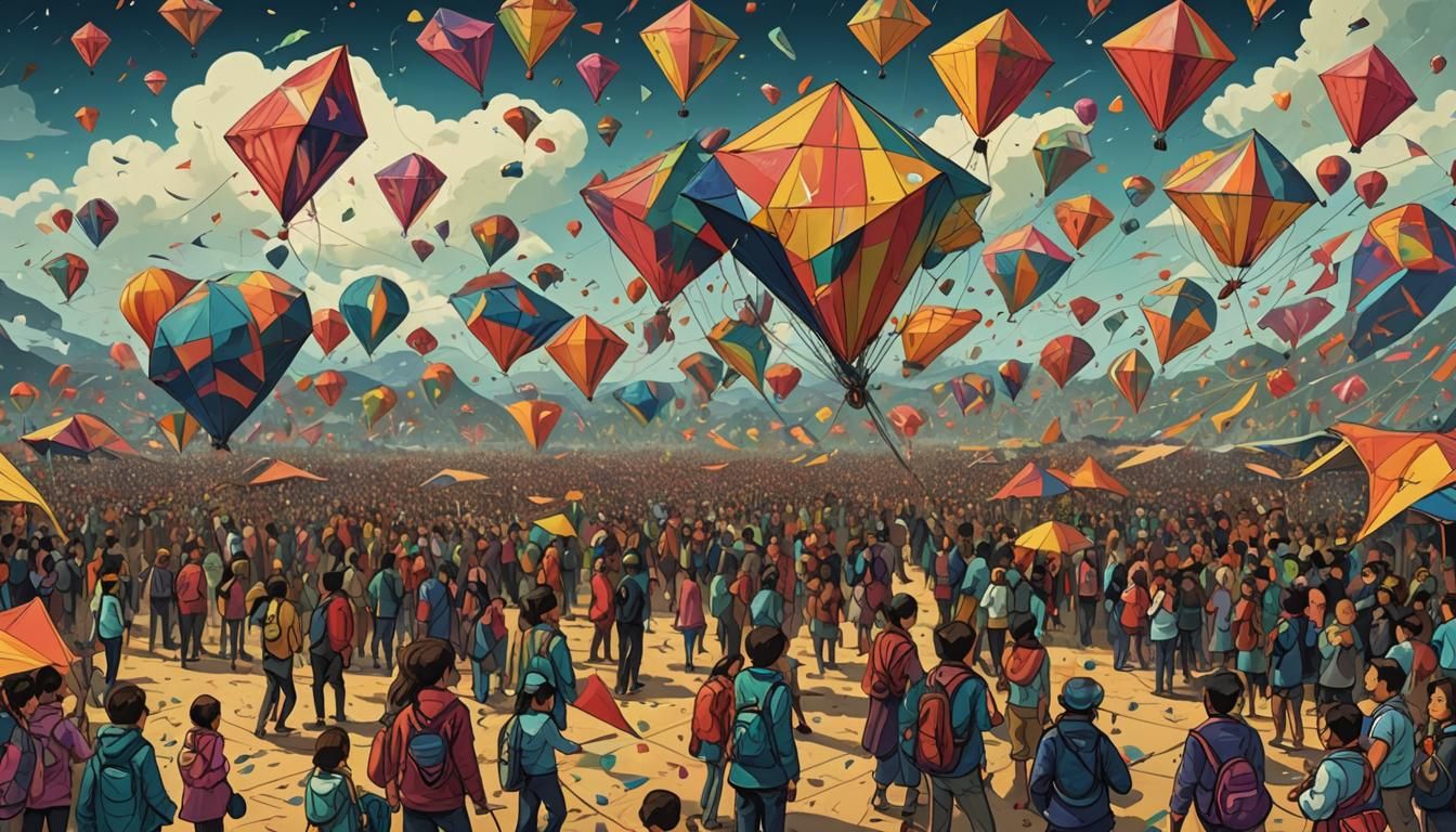 Kite-Powered Travel in Advanced Celestialpunk Society