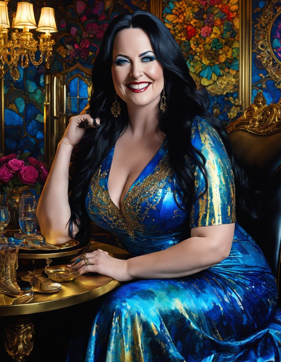 Lady Ann in Elegant Gothic Style