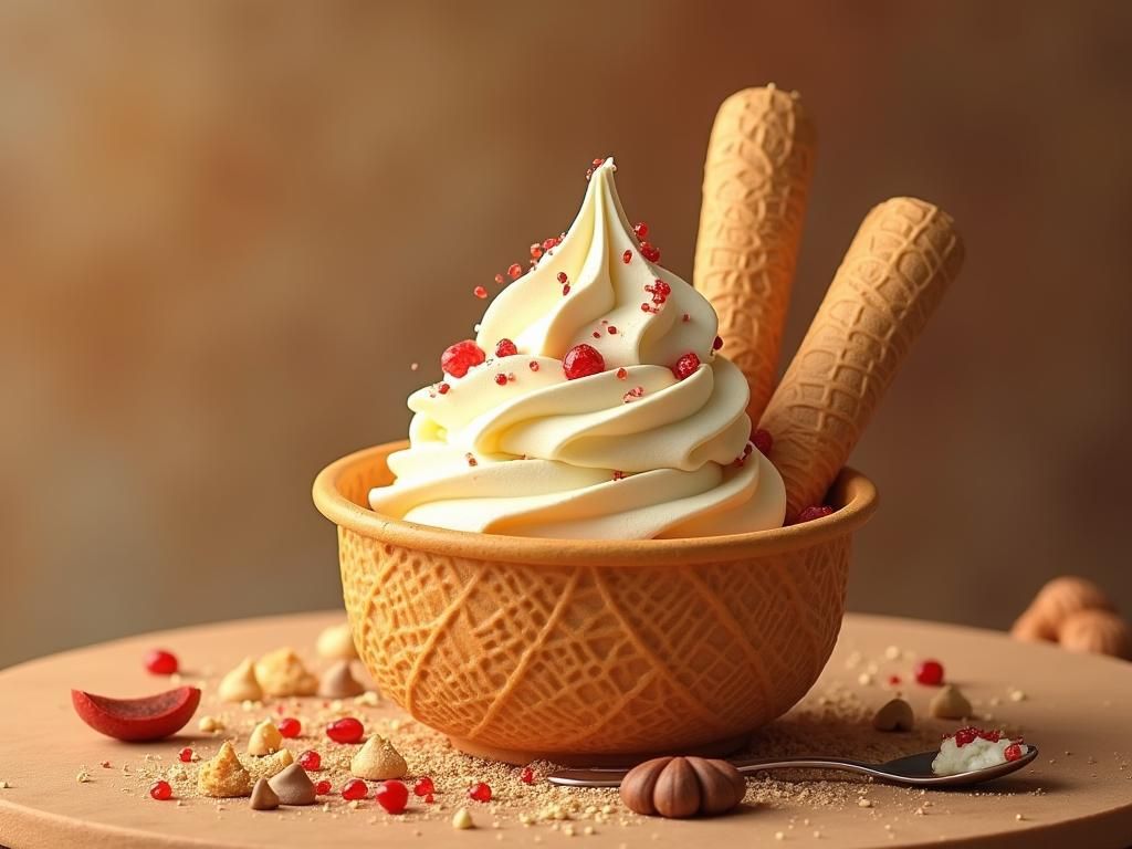 Fusion Dessert Cafe with Ornate Utensils