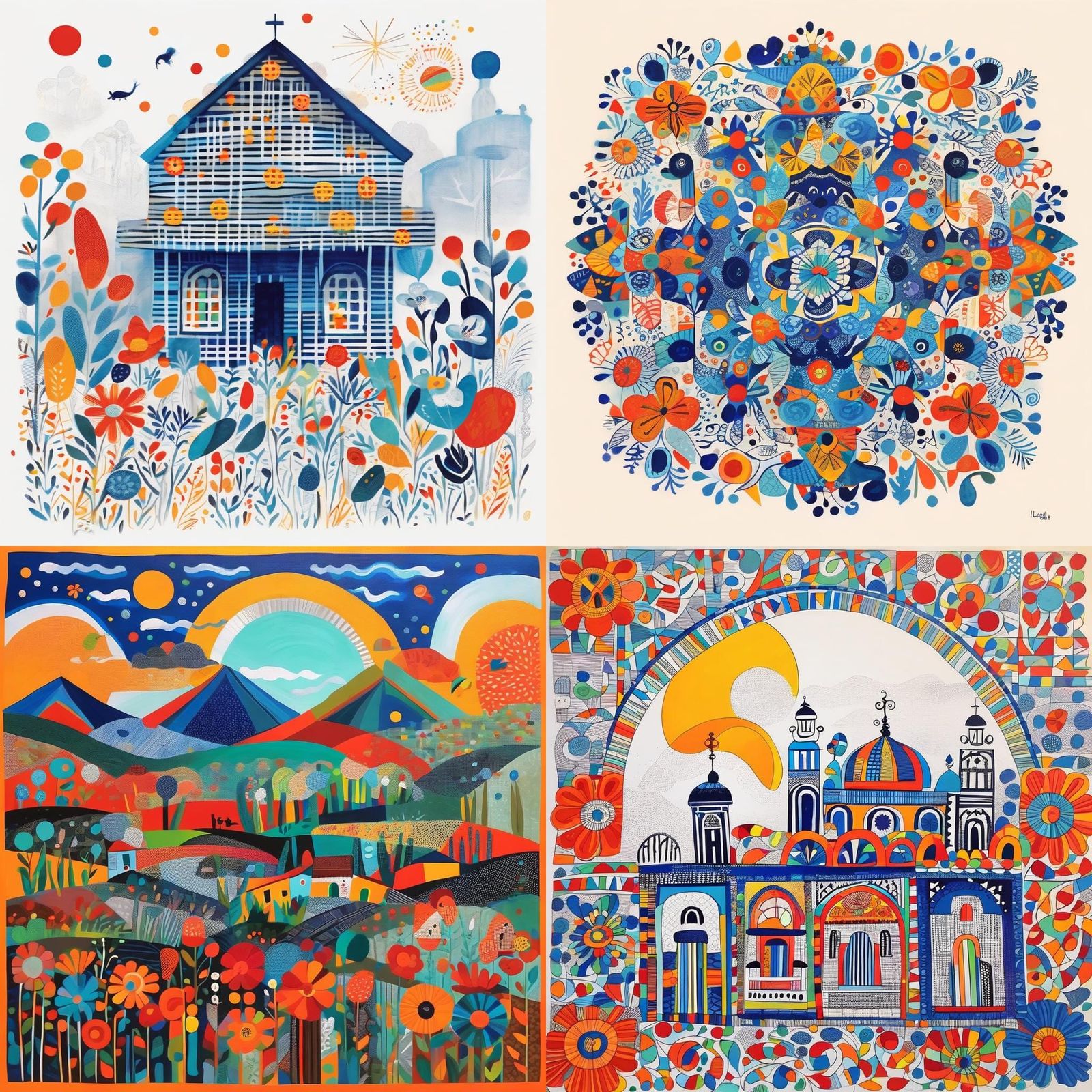 Enchanting Forest Illustration in Children's Book Style