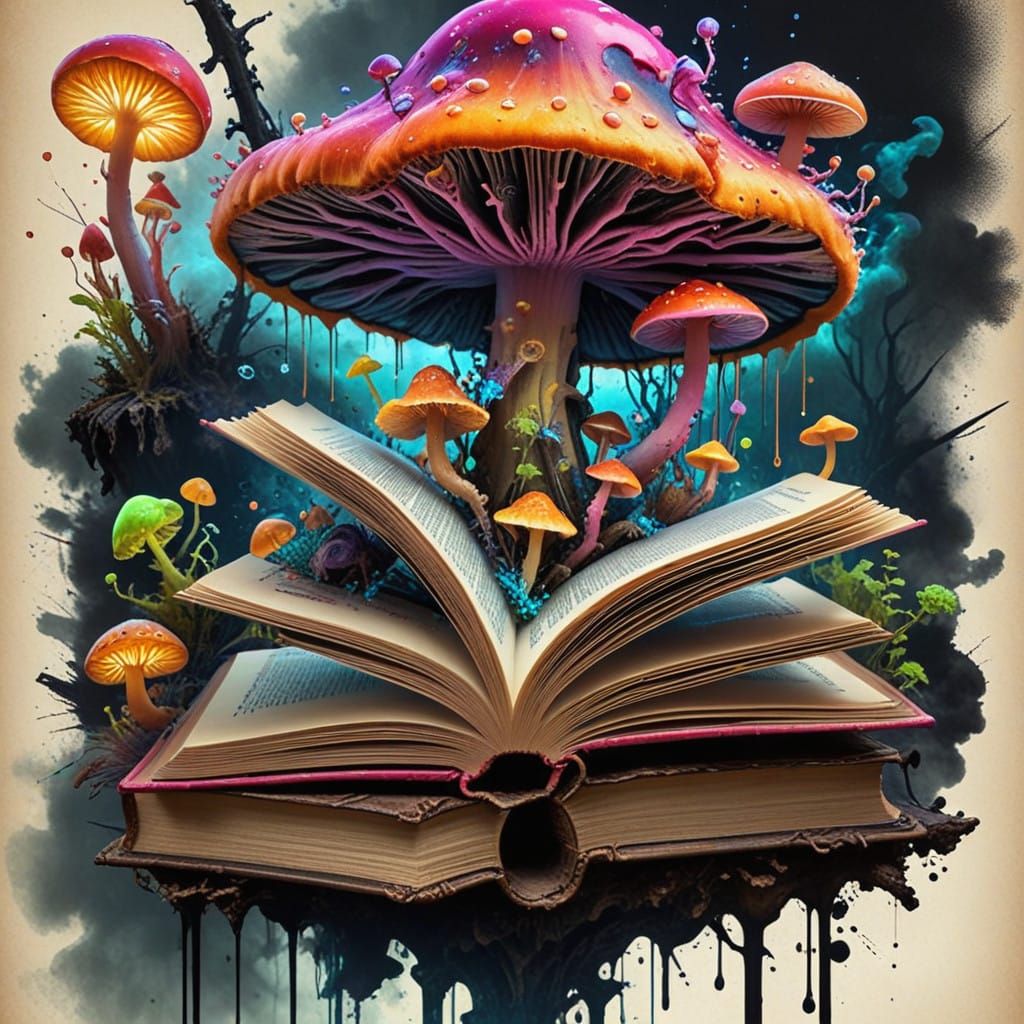 Glowing Neon Baroque Art of Illusion