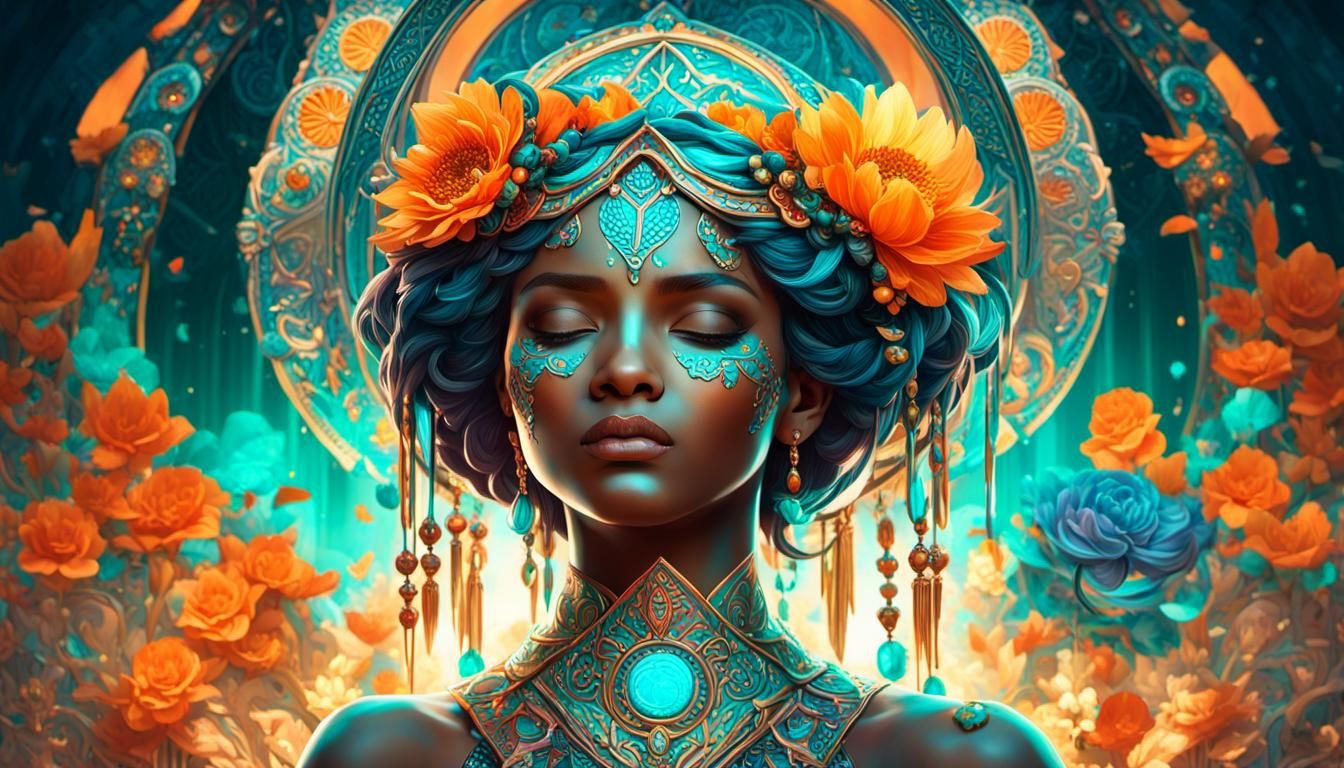 Radiant Soul Ascending, Hyperdetailed Concept Art