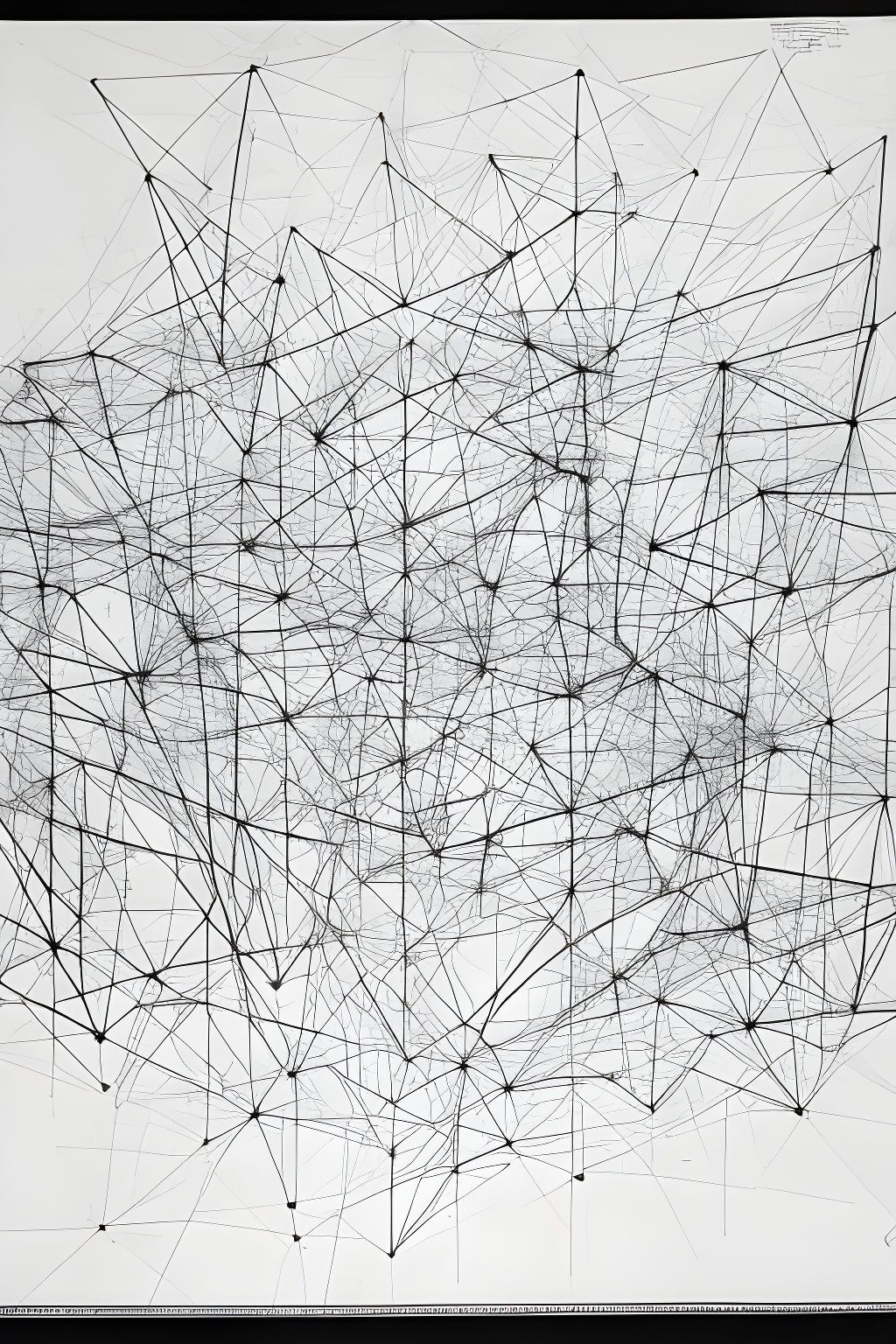 Complex 3D Music Graphic Score Composition