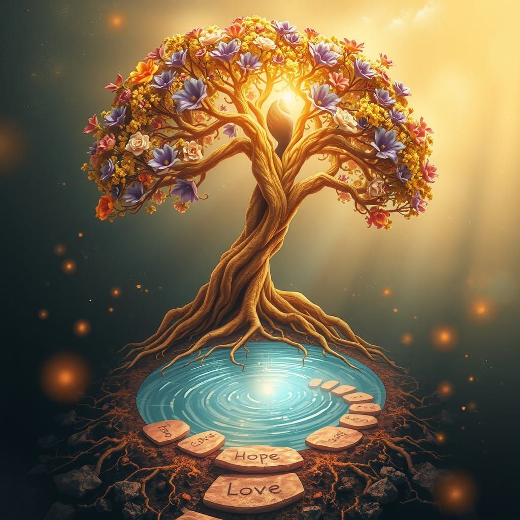 Cosmic Harmony: A Symphony of Light and Shadow