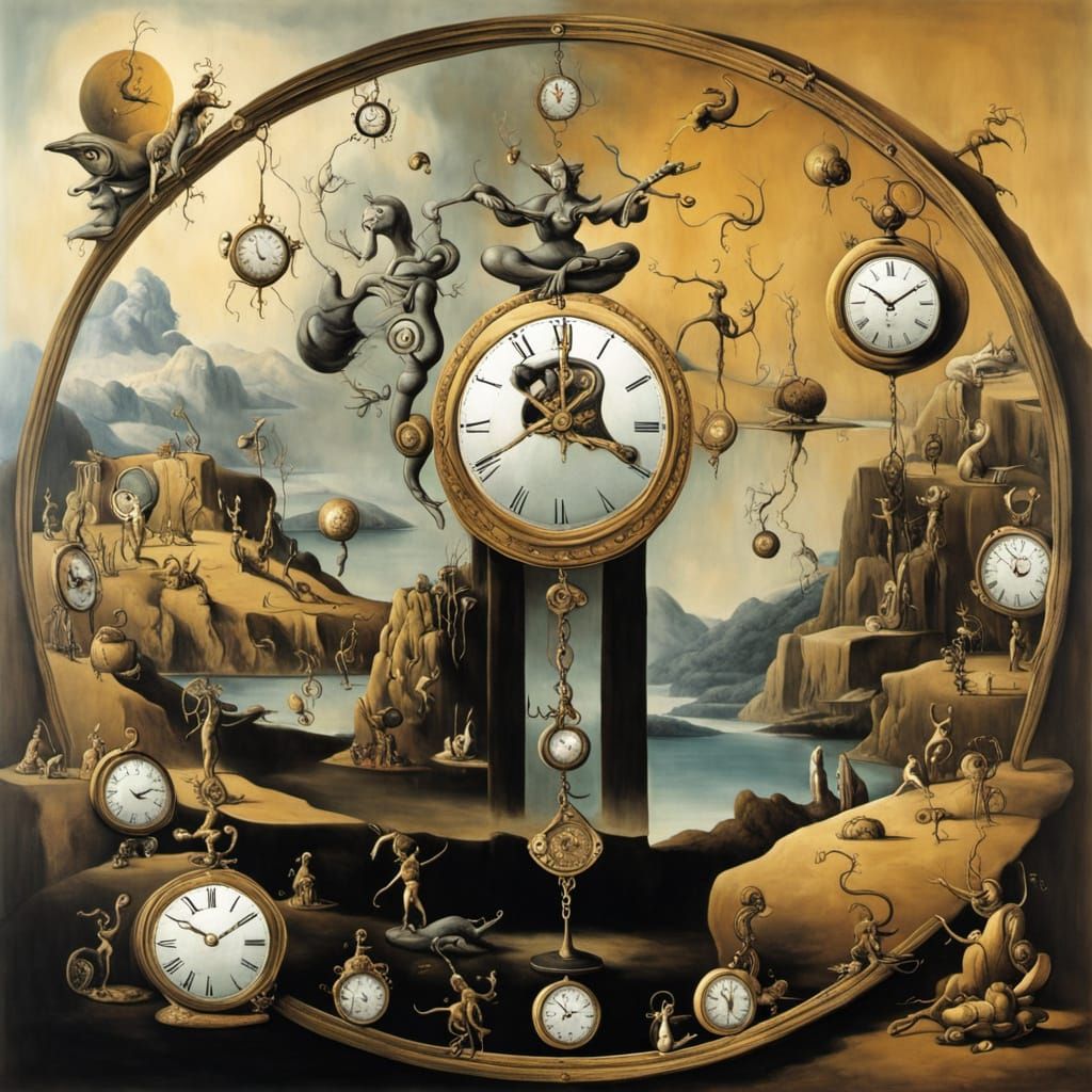 Through the Clock Portal