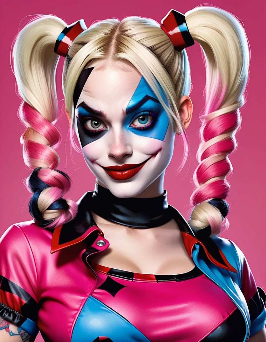 Mischievous Harley Quinn