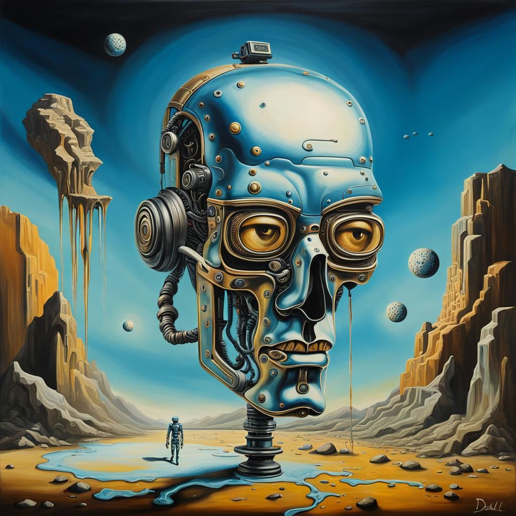 Surreal AI-Powered Robotics: A Dali-esque Evolution