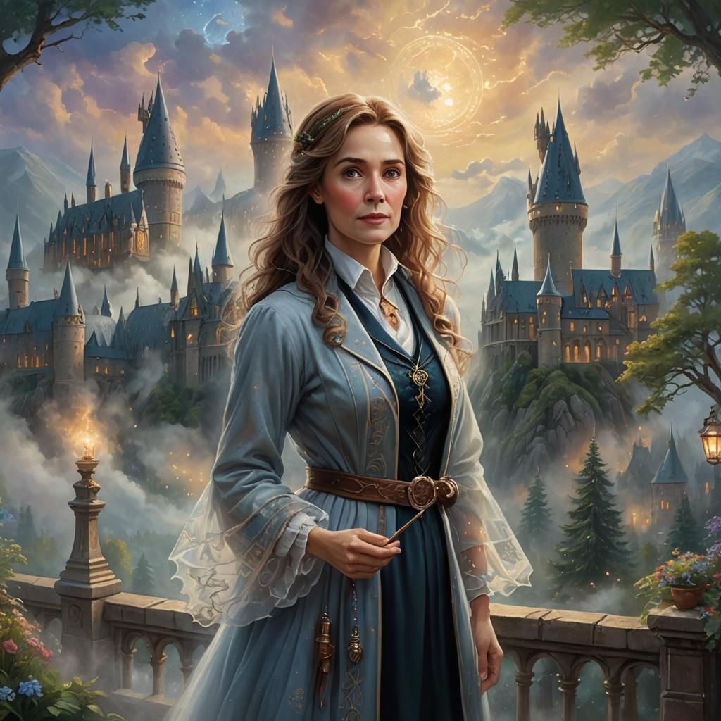 Professor Serena Silius Professor of Transfiguration at Hogwarts