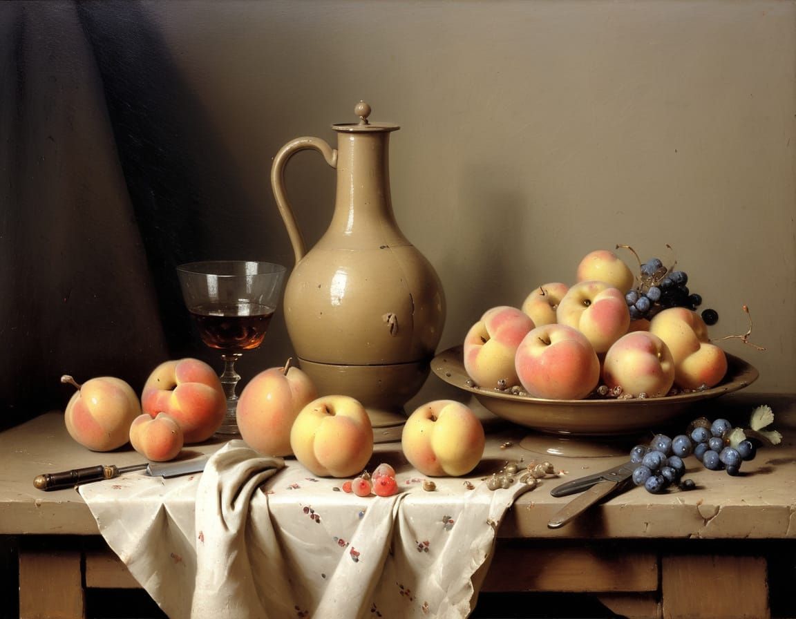 Chardin-esque Still Life Composition
