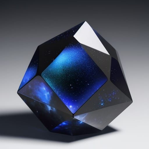 Vibrant Sapphire Gemstone on Polished Surface