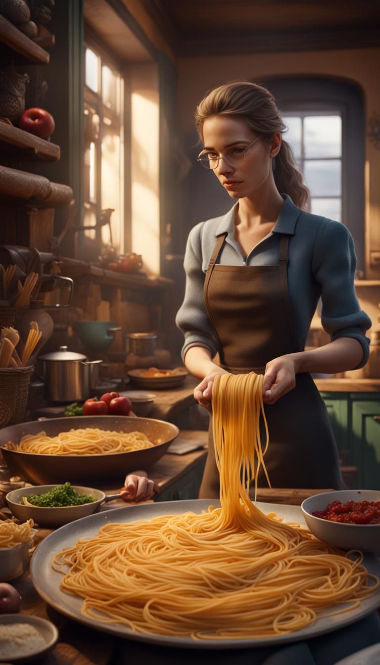 Geography Teacher's Evening: A Detailed Matte Painting