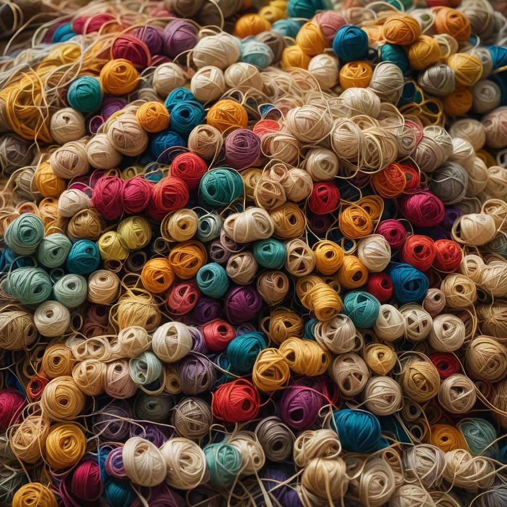 Vibrant Abstract Expressionism in Conceptual Photography