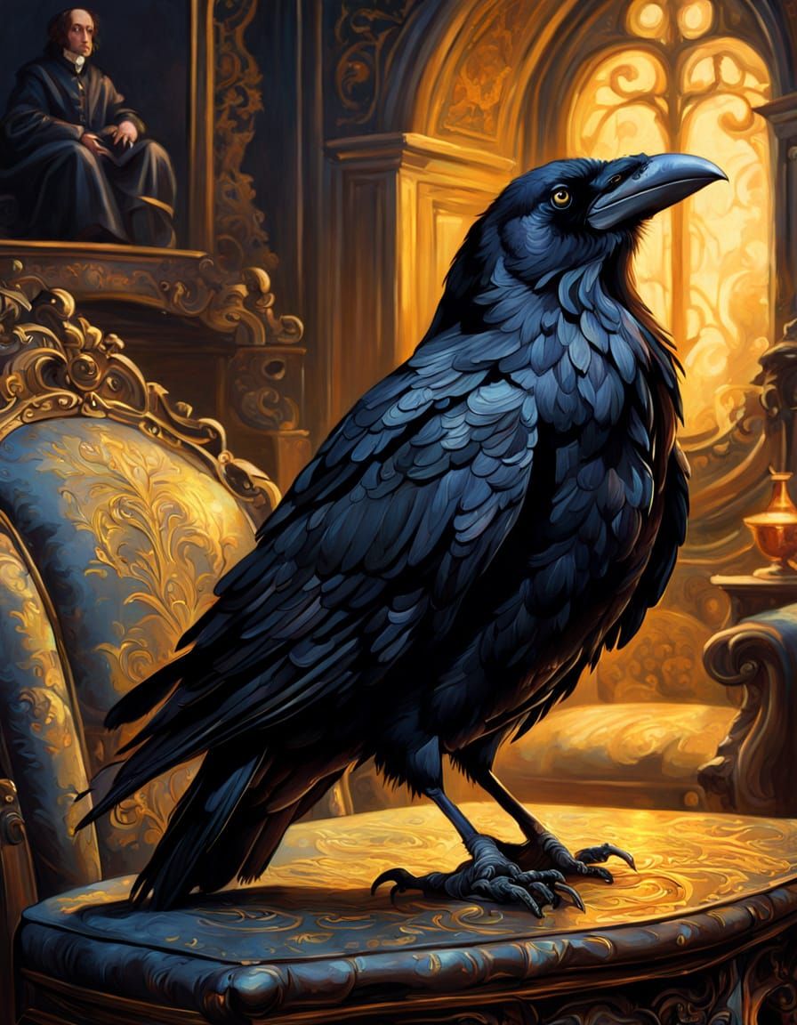 Baroque Alchemist in Warm Golden Light